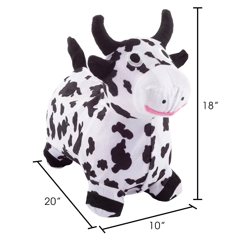 Toy Time Inflatable Bouncy Cow