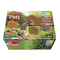 Yellow Door Little Lands Pets Stone Figure Play Set