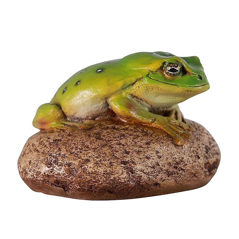 Design Toscano 6" Toad on Rock Statue