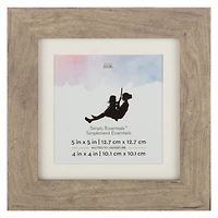 Simply Essentials™ Griege Frame with Mat by Studio Décor