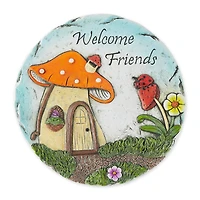 9.75" Welcome Friends Stepping Stone