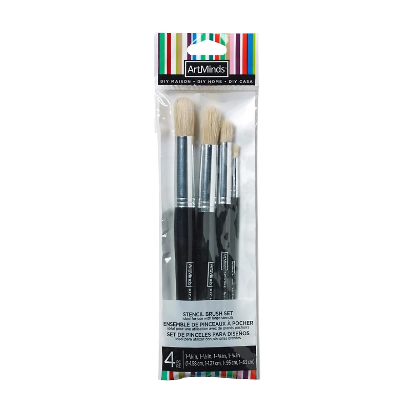 Stencil Brush Set by ArtMinds™ DIY Home