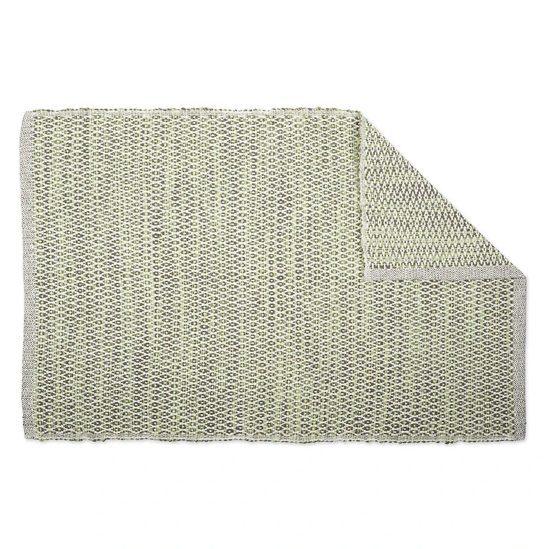 DII® Artichoke Diamond Recycled Yarn Rug, 2ft. x 3ft.