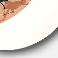 Designart - Abstract Shapes & Tropical Monstera Leaves