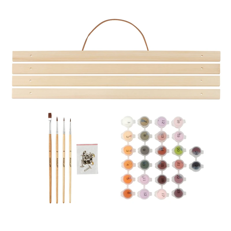 16" x 20" London Big Ben Paint-by-Number Kit with Wood Display Hanger by Artist's Loft®