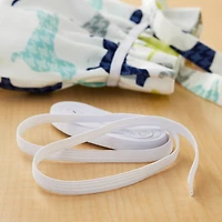 12 Pack: 1/4" White Knit Elastic by Loops & Threads™