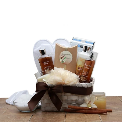 Vanilla Spa Gift Basket