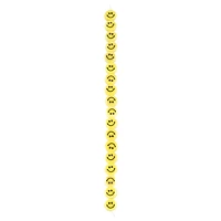 Yellow Ceramic Smiley Face Beads, 10mm by Bead Landing™