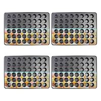 4 Pack: Non-Stick 48-Cavity Mini Muffin Pan by Celebrate It®