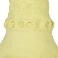 Hello Honey® 17" Mint Handmade Paper Mache Vase with Embossed & Debossed Design