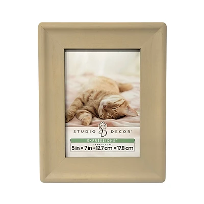 Expressions™ 5" x 7" Rounded Wood Frame by Studio Décor