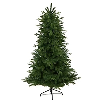6ft. Pre-Lit Montreal Spruce Artificial Christmas Tree, White LED Lights