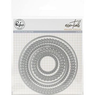 Pinkfresh Studio Essentials Braided Circles Die Set
