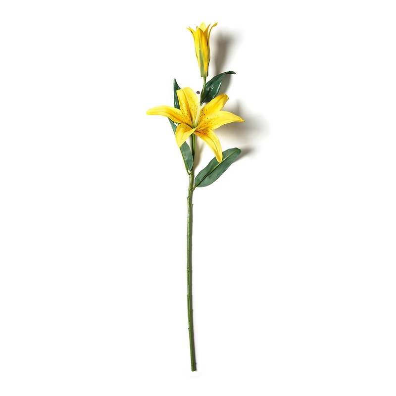 12 Pack: Yellow Casablanca Lily Stem by Ashland®