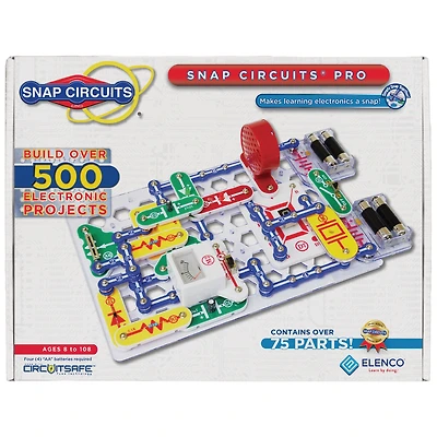 Elenco® Snap Circuits® Pro SC-500 Electronics Exploration STEM Educational Kit