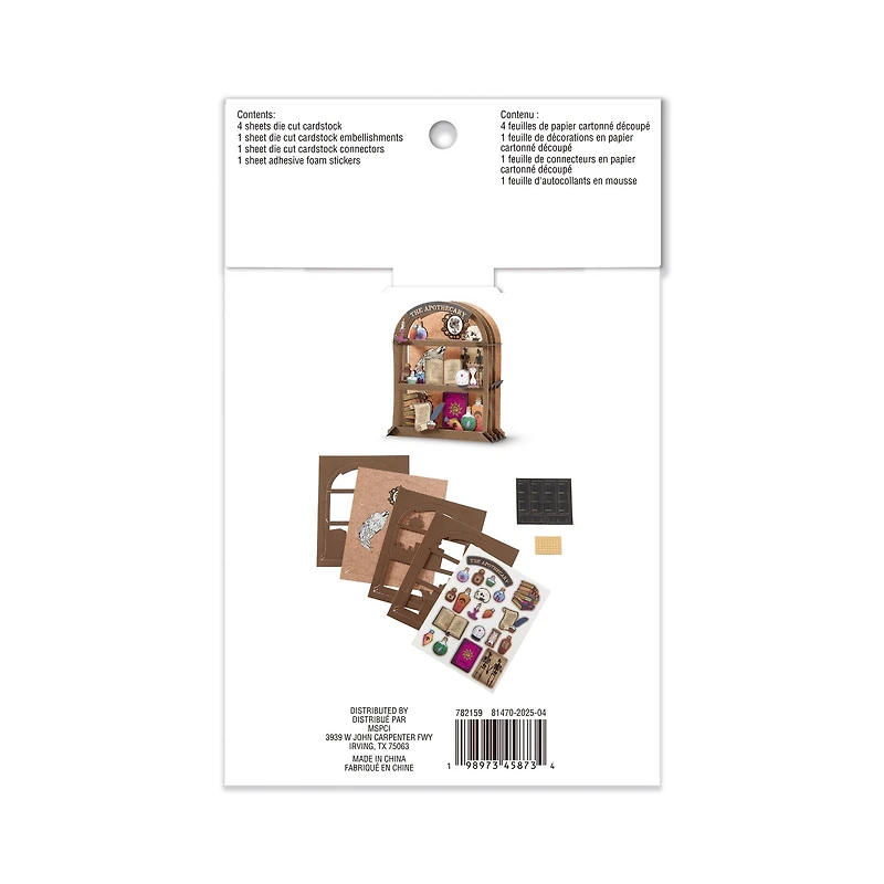 The Apothecary Shelf Paper Diorama Kit by Recollections™