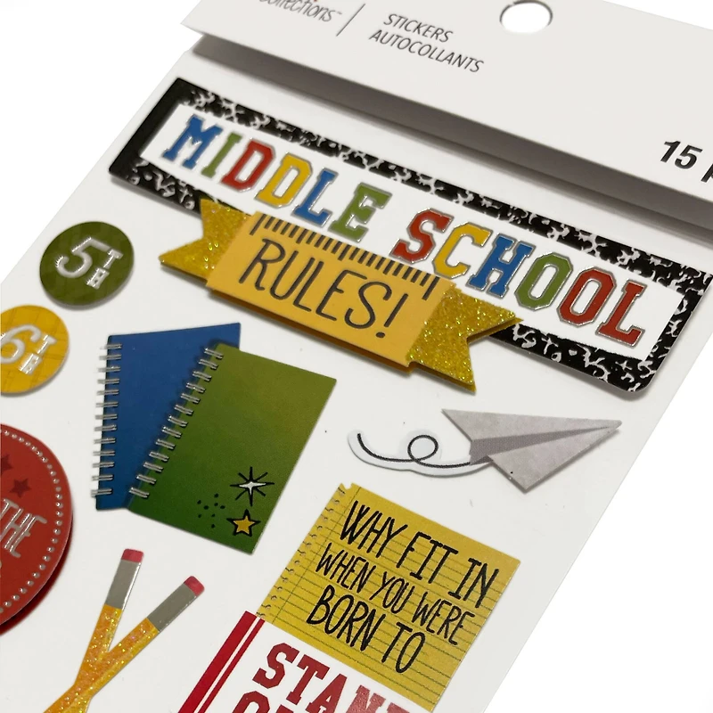 Middle School Stickers by Recollections™