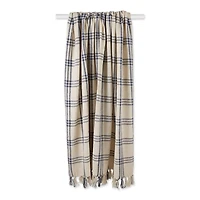 DII® French Blue Modern Farmhouse Plaid Throw