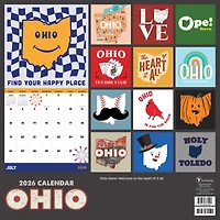 2026 Home: Ohio Wall Calendar
