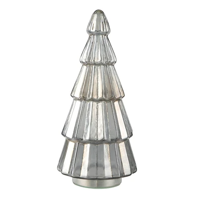 16" Silver Glass Tree Tabletop Décor by Ashland®