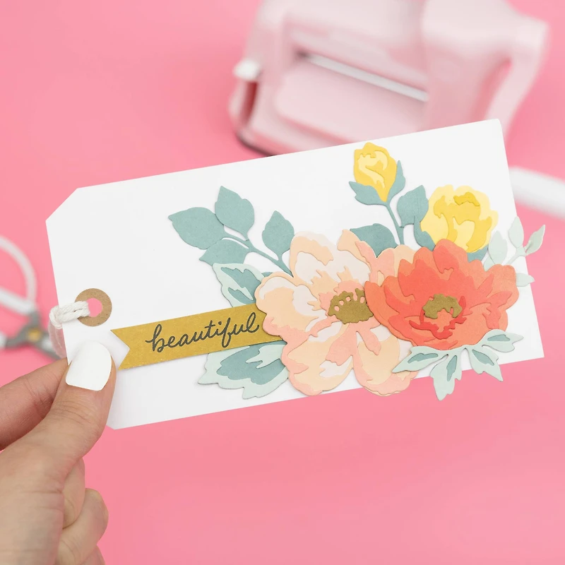 We R Memory Keepers® Mini Evolution™ Pink Die Cut Machine Kit