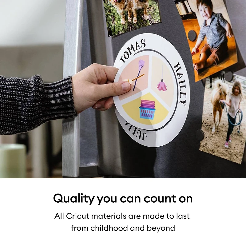 Cricut® 8.5" x 11" White Printable Magnet Sheets, 3ct.