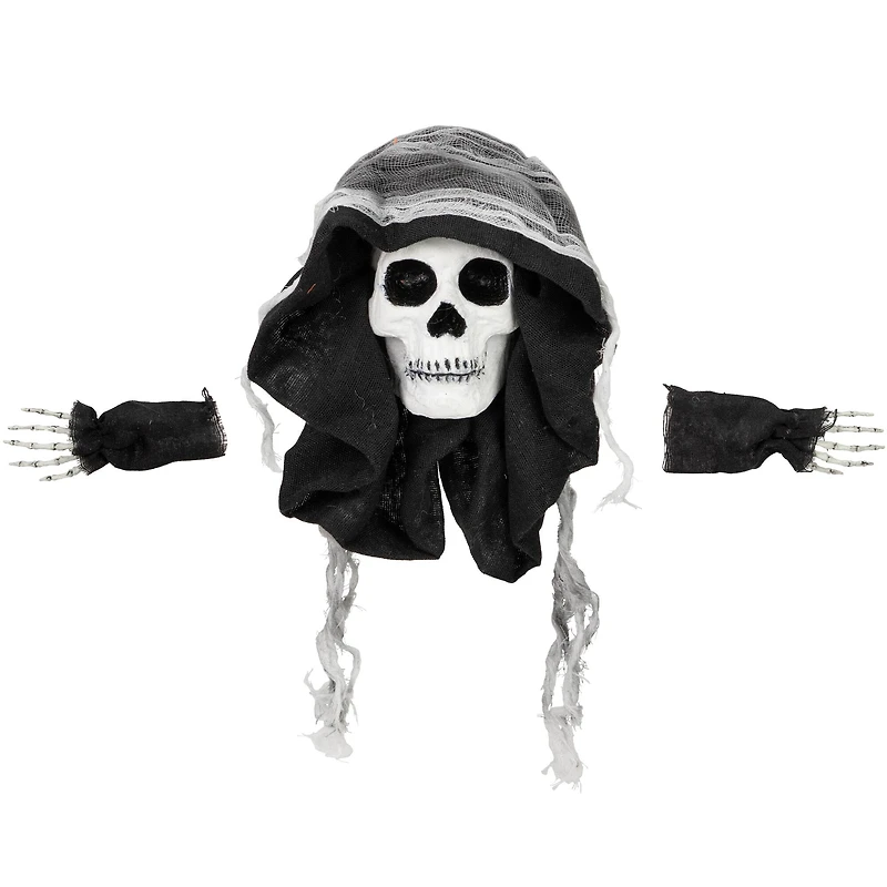 10" Spooky Skeleton 3D Halloween Window Decoration