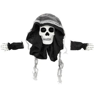 10" Spooky Skeleton 3D Halloween Window Decoration