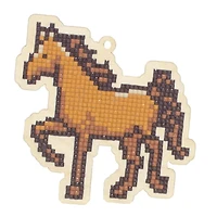 Wizardi Diamond Painting Ornament Kit Horse