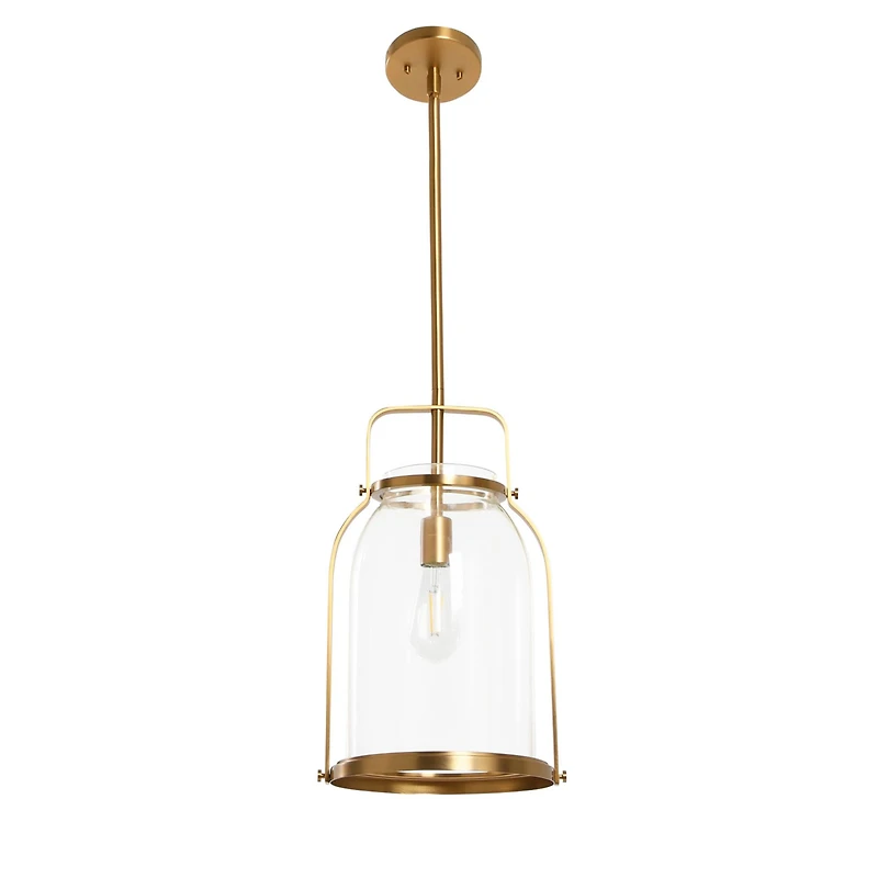 Hello Honey® Robert Stevenson Lighting Channing Metal & Glass Ceiling Light