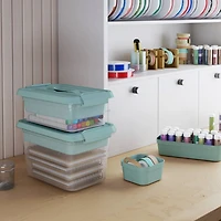 6 Pack: 6.2qt. Latchmate Bin by Simply Tidy™