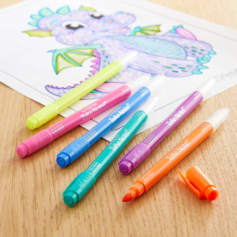 Crayola® Take Note™ Erasable Highlighters
