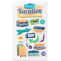 Family Vacation Dimensional Stickers by Recollections™