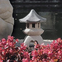 Design Toscano® 10.5" Medium Pagoda Lantern Sculpture