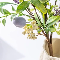 Glitzhome® 28" Easter Eggs & Lavender Picks Set