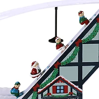 Mr. Christmas 47" Animated & Musical Santa's Ski Slope