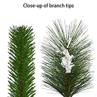 36" x 16" Pre-Lit Pine Mailbox Swag