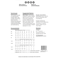 Grainline Studio Cortland Trench Coat Sz14-30 Pattern