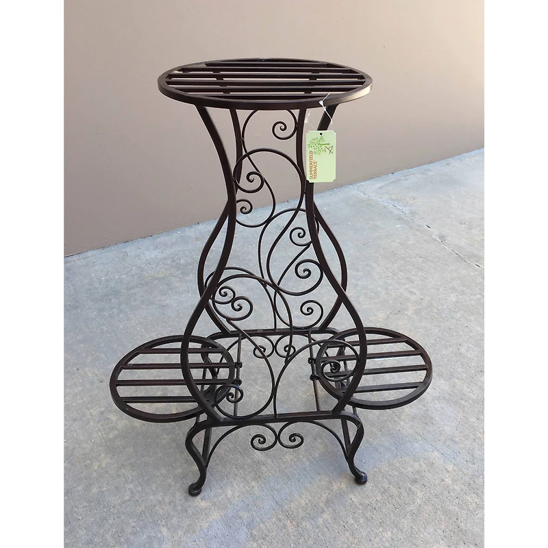 2.2ft. Hourglass Triple Plant Stand
