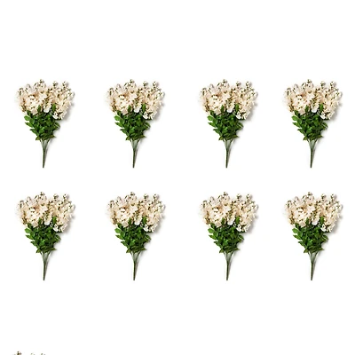 8 Pack: 17" Cream Wisteria Bush by Ashland®