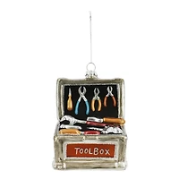 4.25" Glass Toolbox Ornament by Ashland®