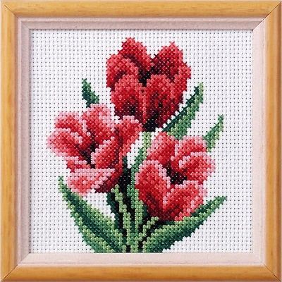 Orchidea Cross Stitch Kit Tulips