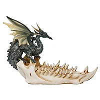 Design Toscano 9" Jaw of the Dragon Offering Dish