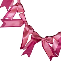 6ft. Pink Satin Bow Garland by Ashland®
