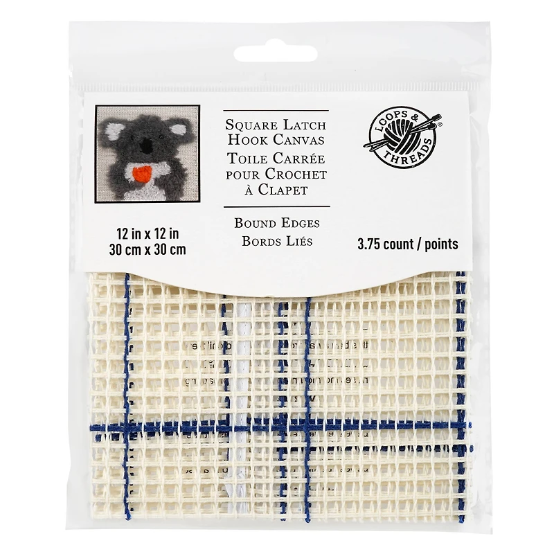 Square Latch Hook Canvas by Loops & Threads®