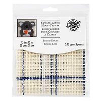Square Latch Hook Canvas by Loops & Threads®