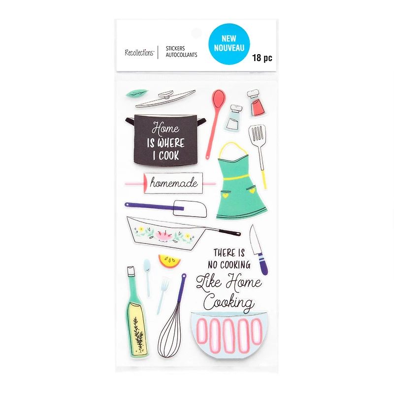 Cooking Dimensional Stickers by Recollections™