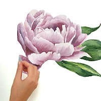 RoomMates Large Peony Peel & Stick Giant Wall Decals