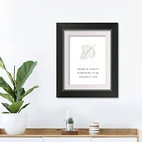  Be Thankful Fall Print in Black Frame