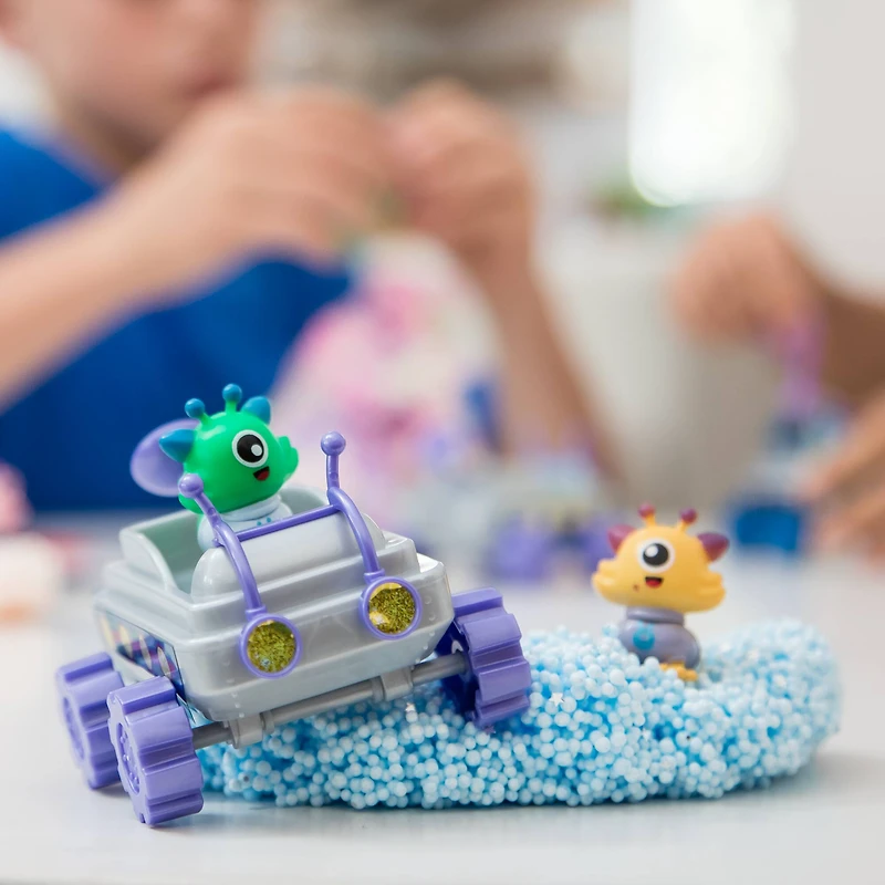 Educational Insights Space Squad Blue, Sparkle Purple, Sparkle Green & Sparkle Coral Playfoam Galaxy Pack